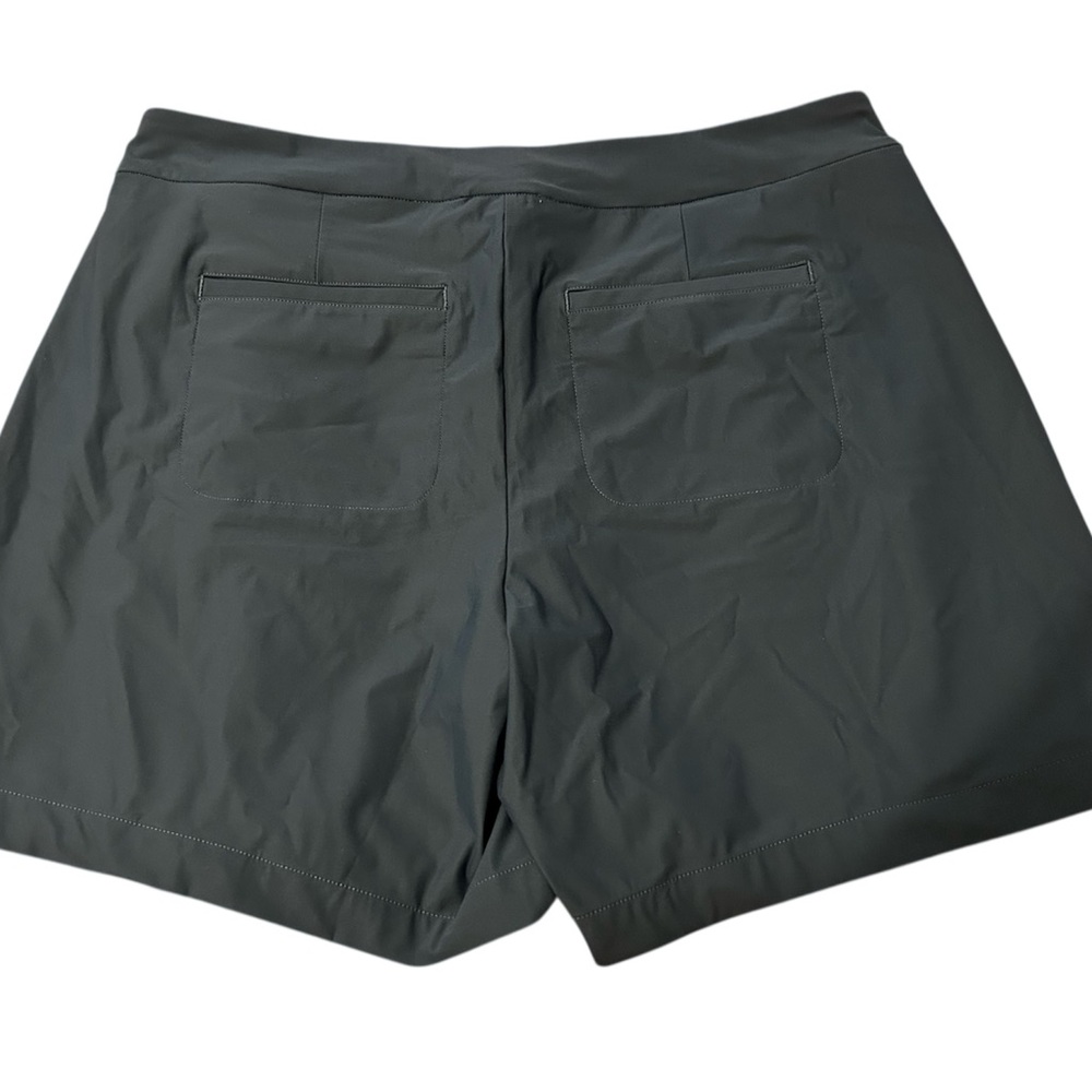 Spanx Women's Navy Blue Active Skort Shorts Size Large - Picture 2 of 3